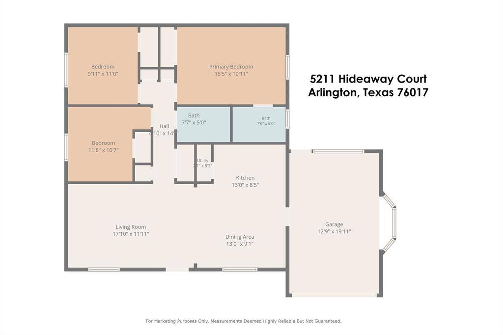 5211 Hideaway Court, Arlington, TX 76017