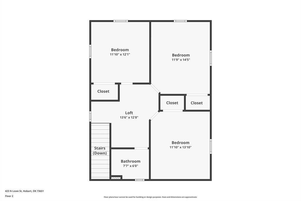 423 N Lowe ST, Hobart, OK 73651