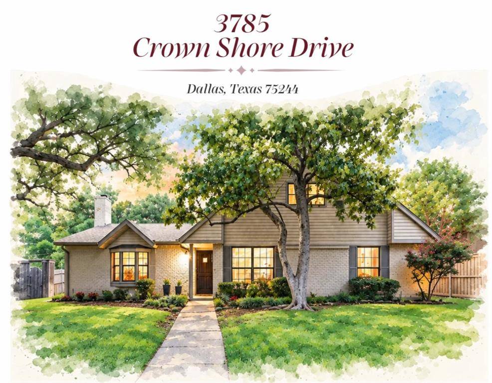 3785 Crown Shore Drive, Dallas, TX 75244