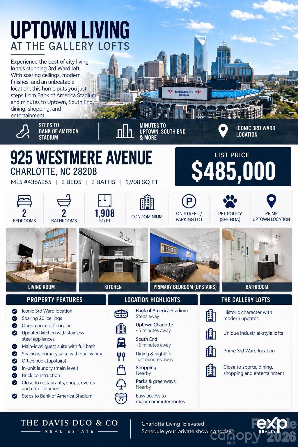 925 Westmere AVE, Charlotte, NC 28208