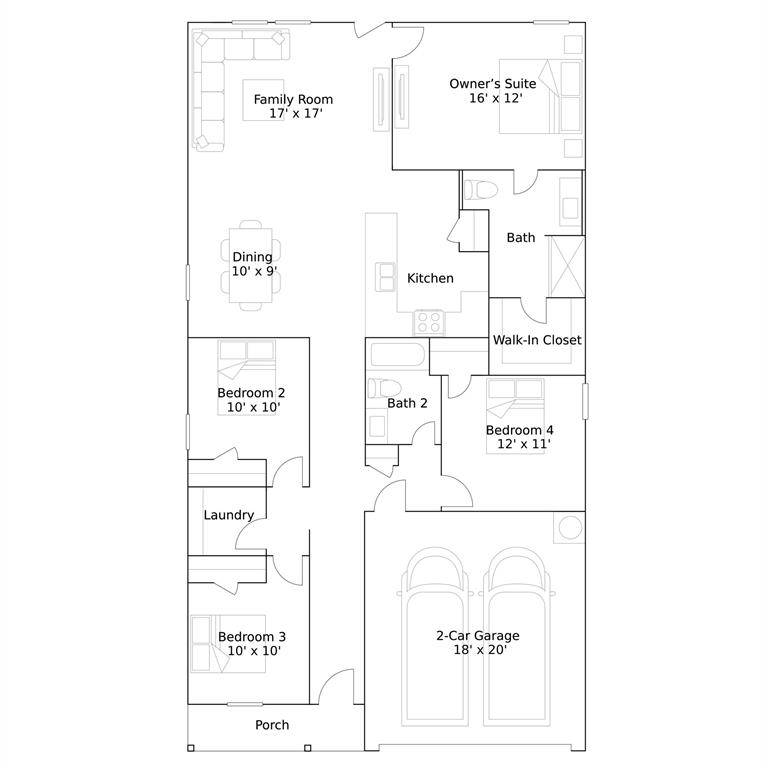 11124 Bronco Drive, Providence Village, TX 76227