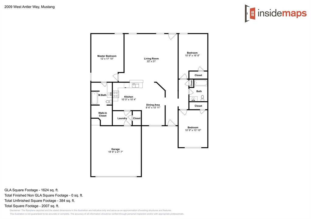 2009 W Antler WAY, Mustang, OK 73064