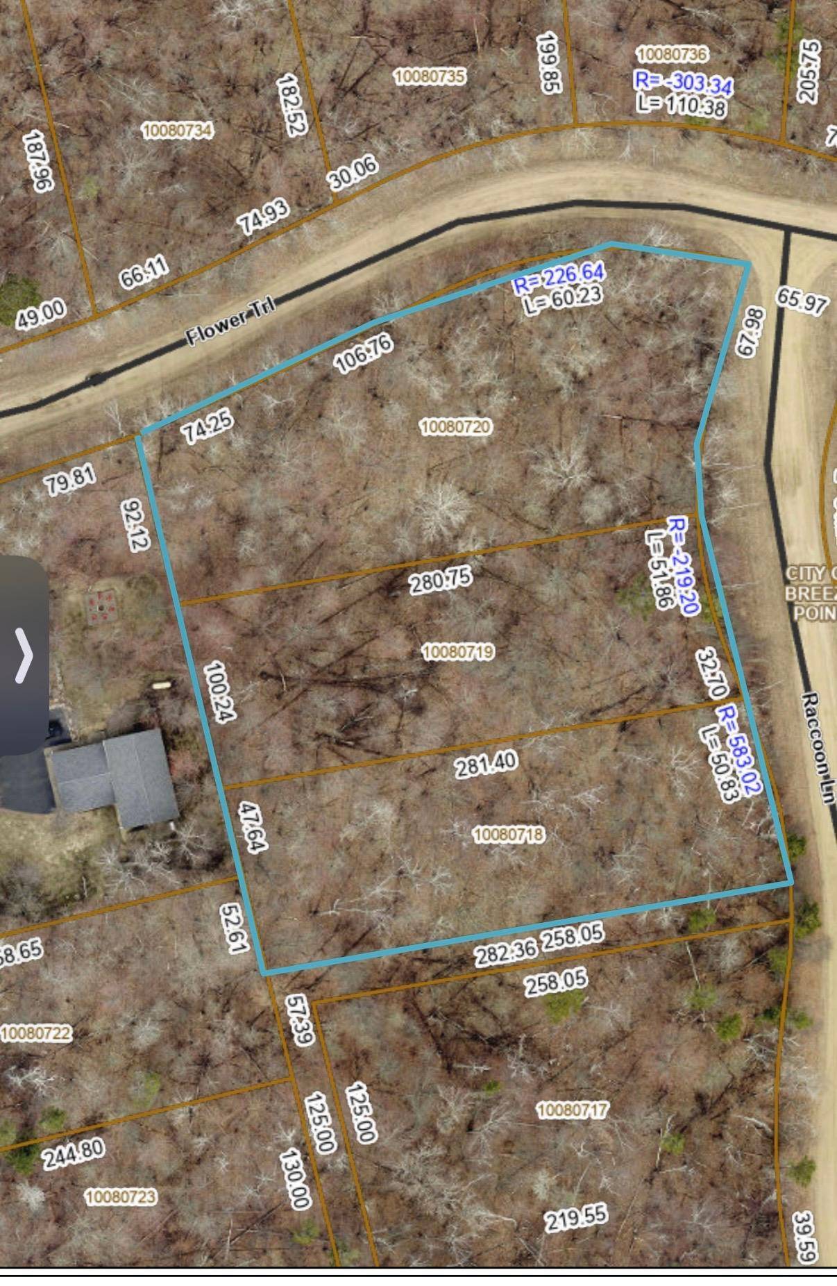 TBD Raccoon and Flower Trail, Breezy Point, MN 56472