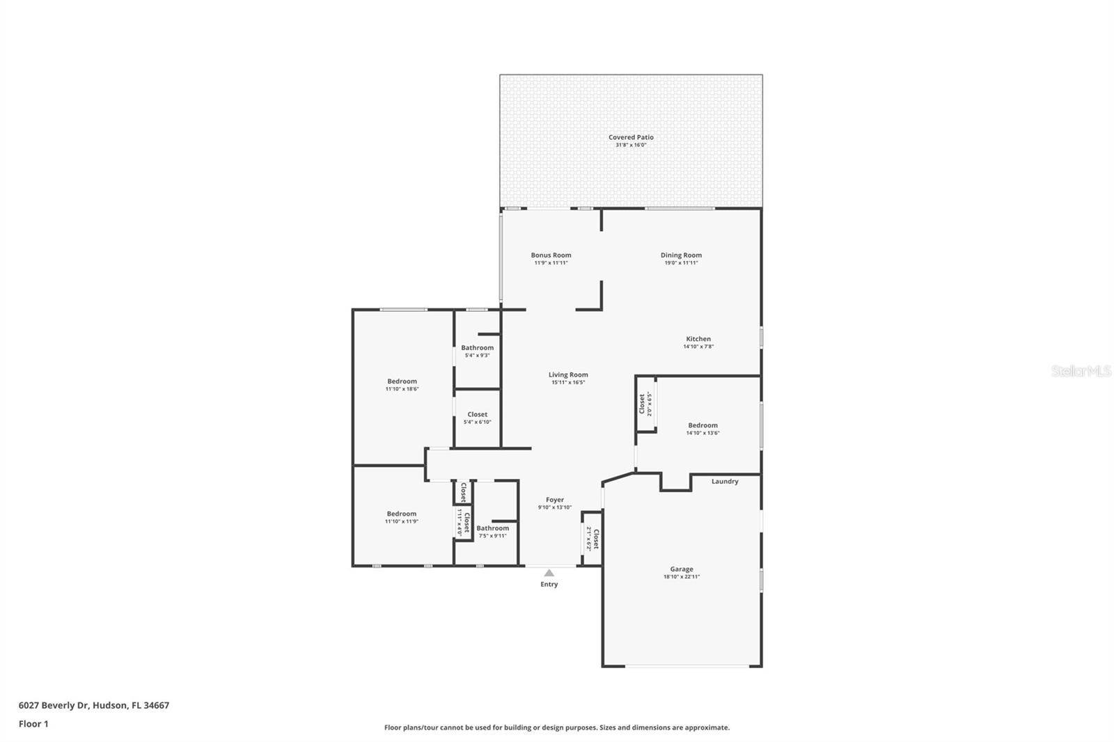 6027 BEVERLY DR, Hudson, FL 34667