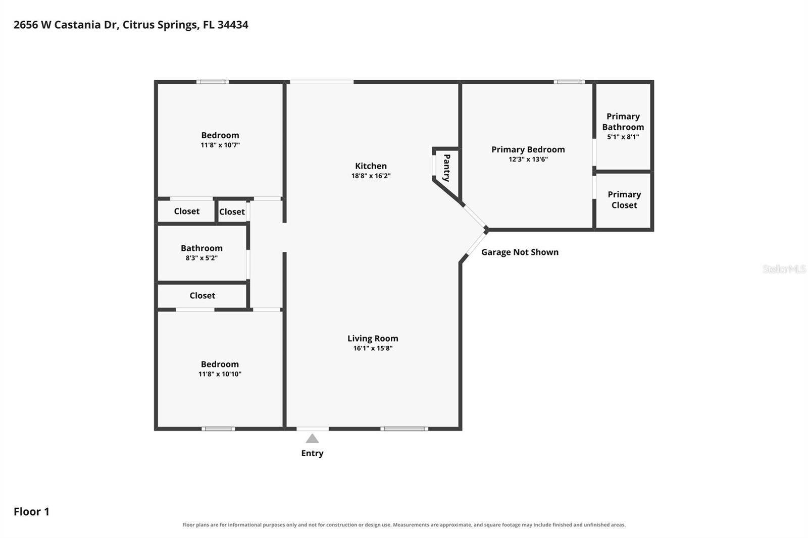 2656 W CASTANIA DR, Dunnellon, FL 34434