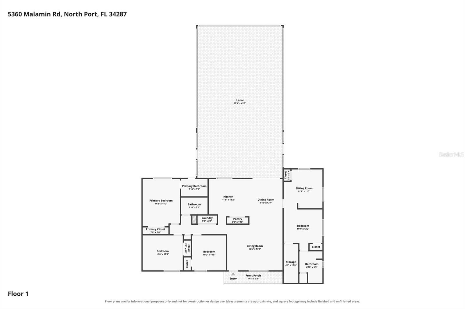 5360 MALAMIN RD, North Port, FL 34287