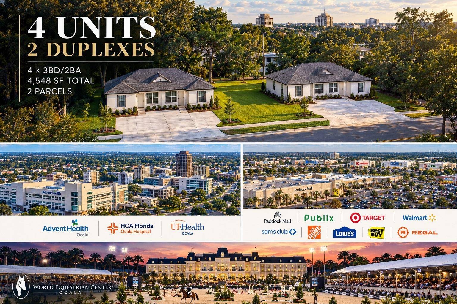 1420 NW 17TH AVE #1,2,3,4, Ocala, FL 34475