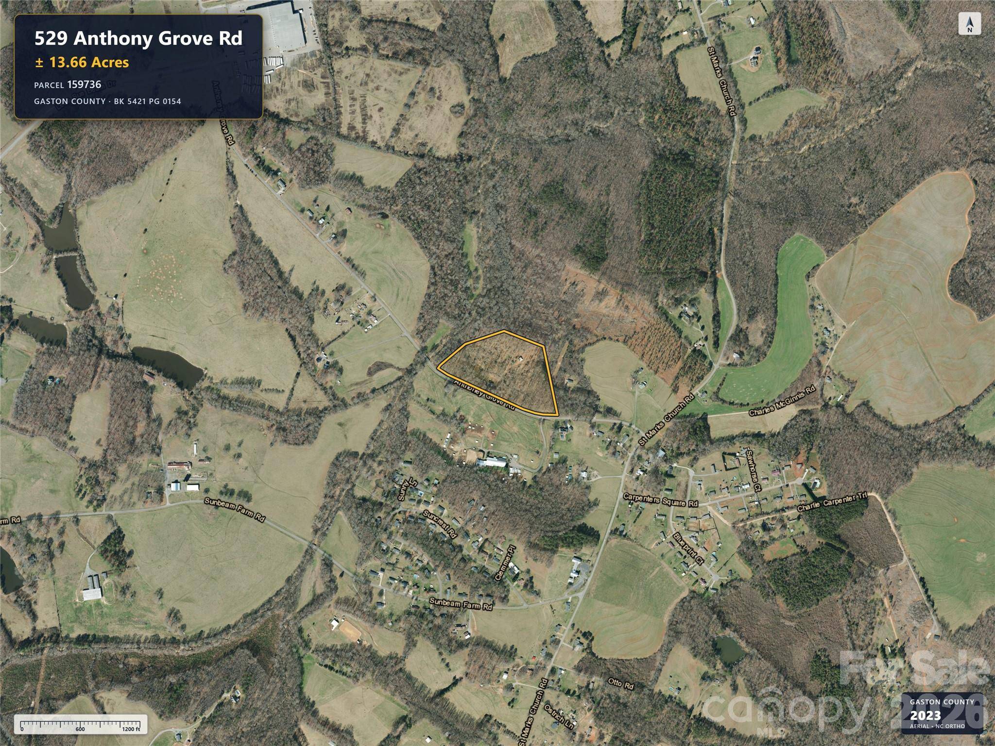529 Anthony Grove RD, Crouse, NC 28033