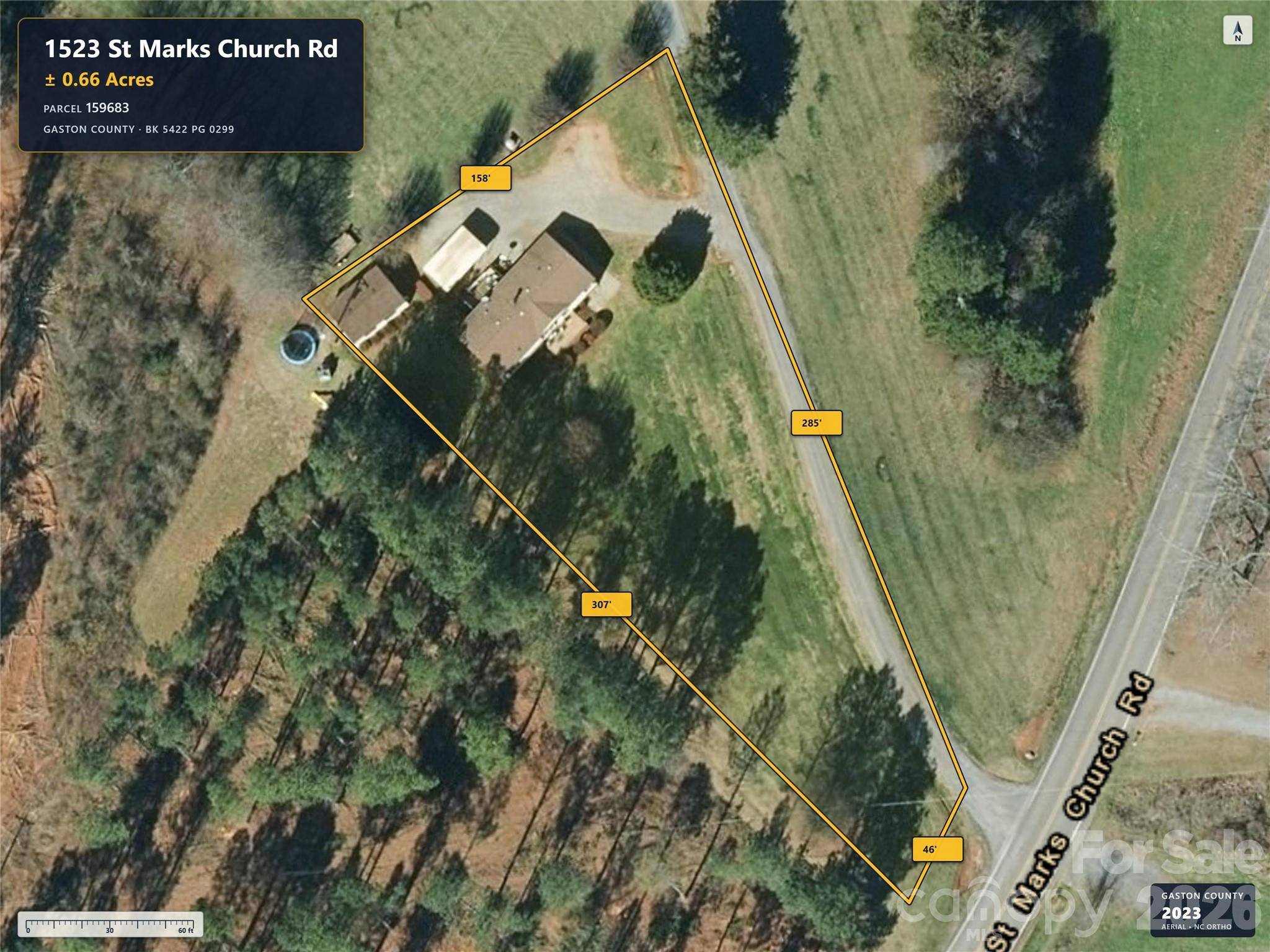 1523 St Marks Church RD, Crouse, NC 28033