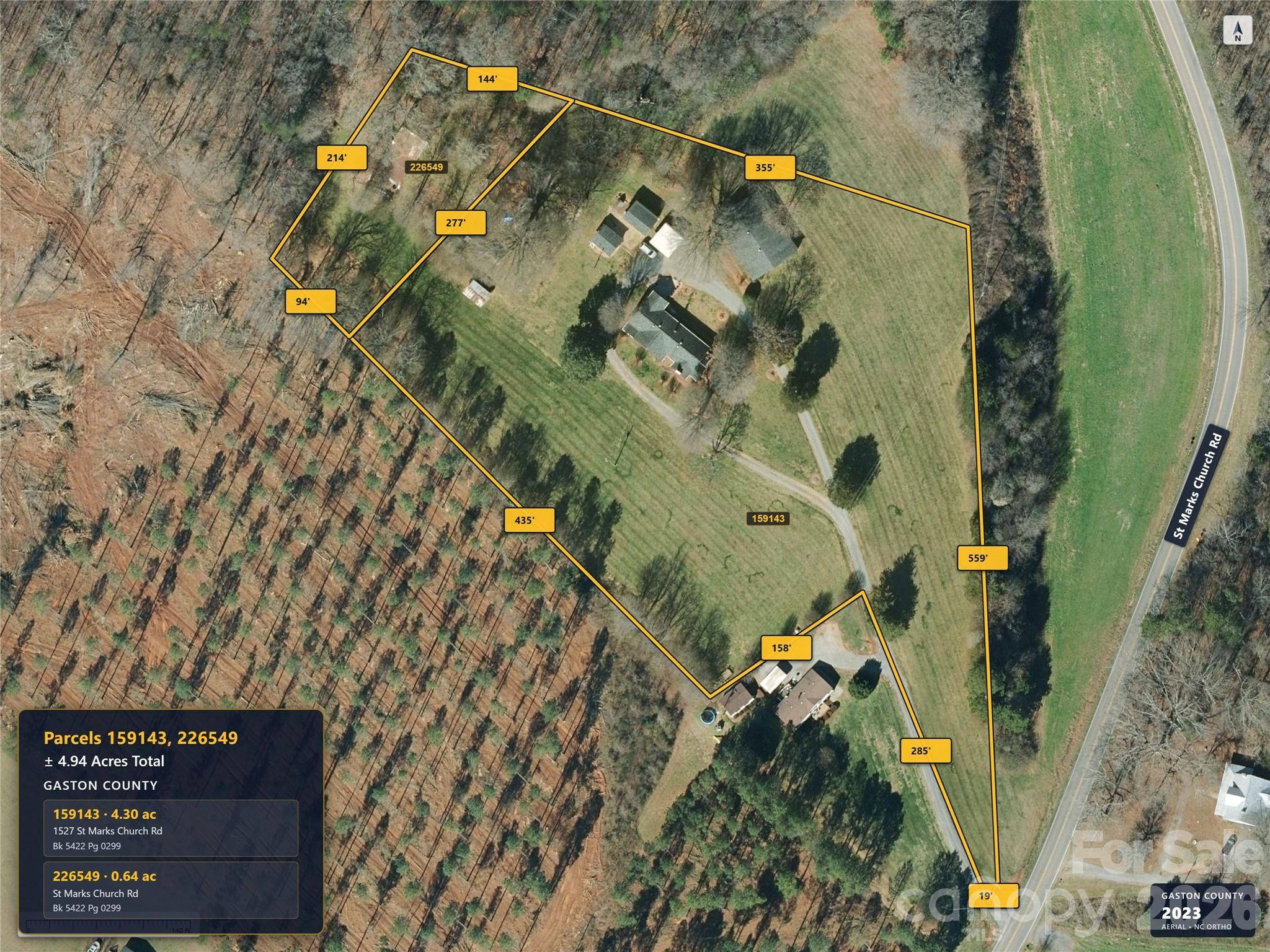 1527 St Marks Church RD, Crouse, NC 28033