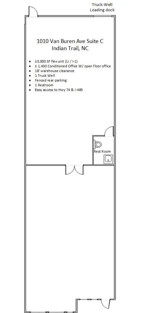 1010 Van Buren AVE #C, Indian Trail, NC 28079