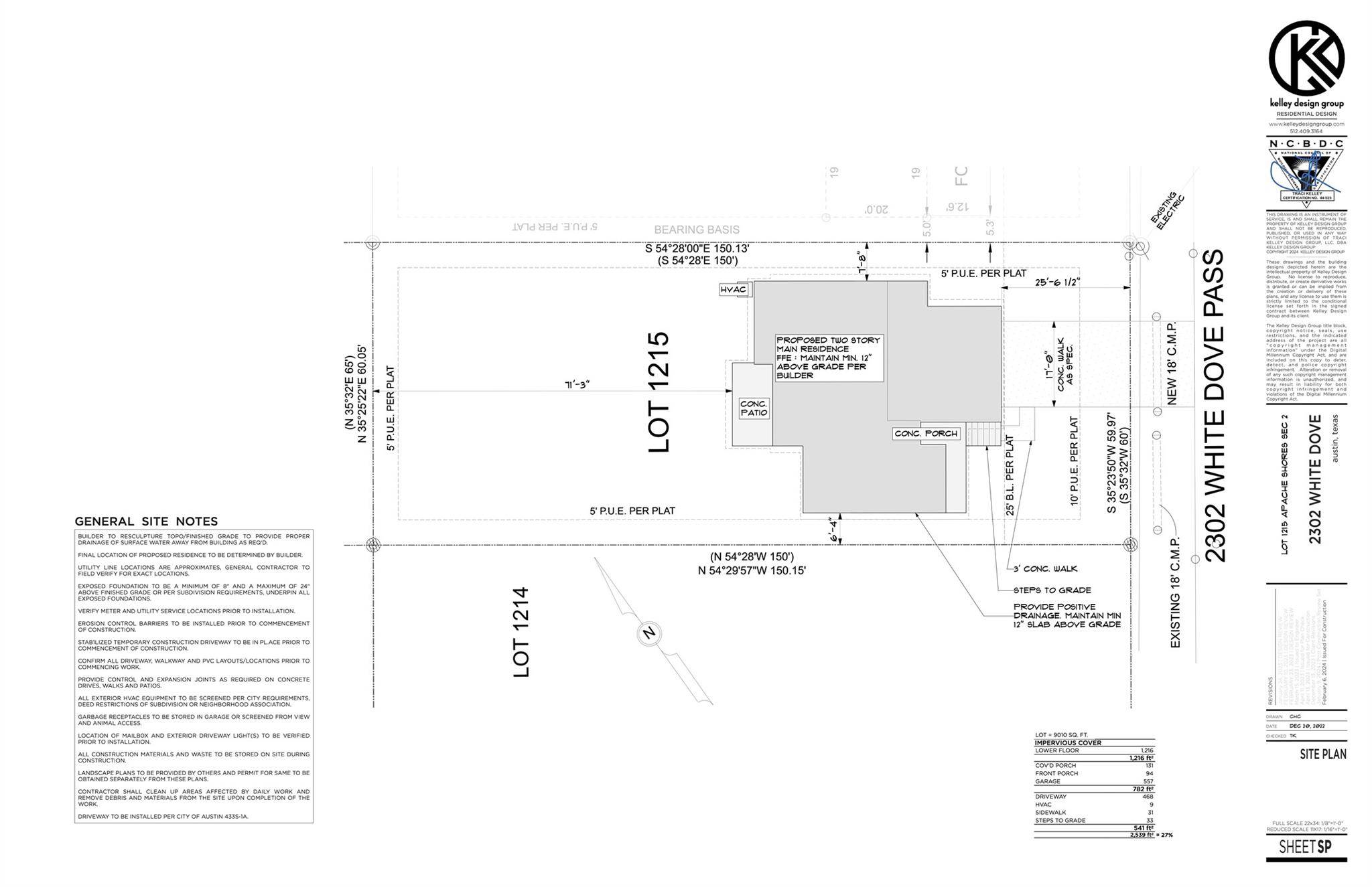 2302 White Dove PASS, Austin, TX 78734