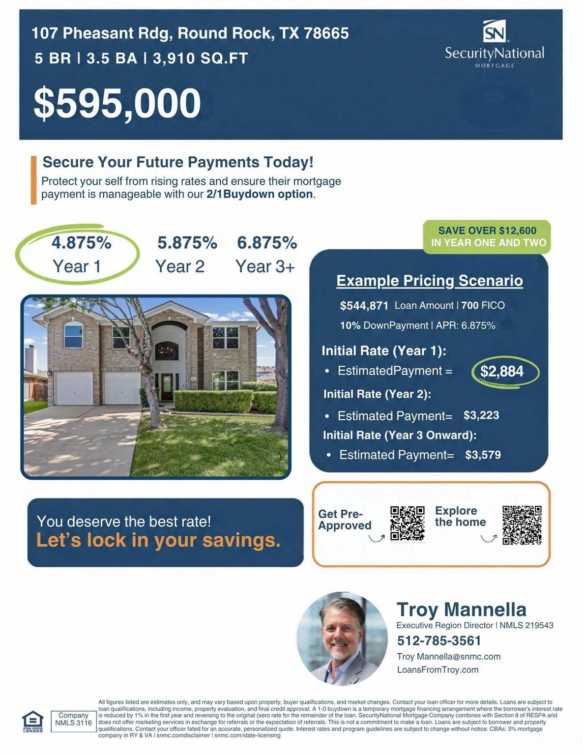 107 Pheasant RDG, Round Rock, TX 78665
