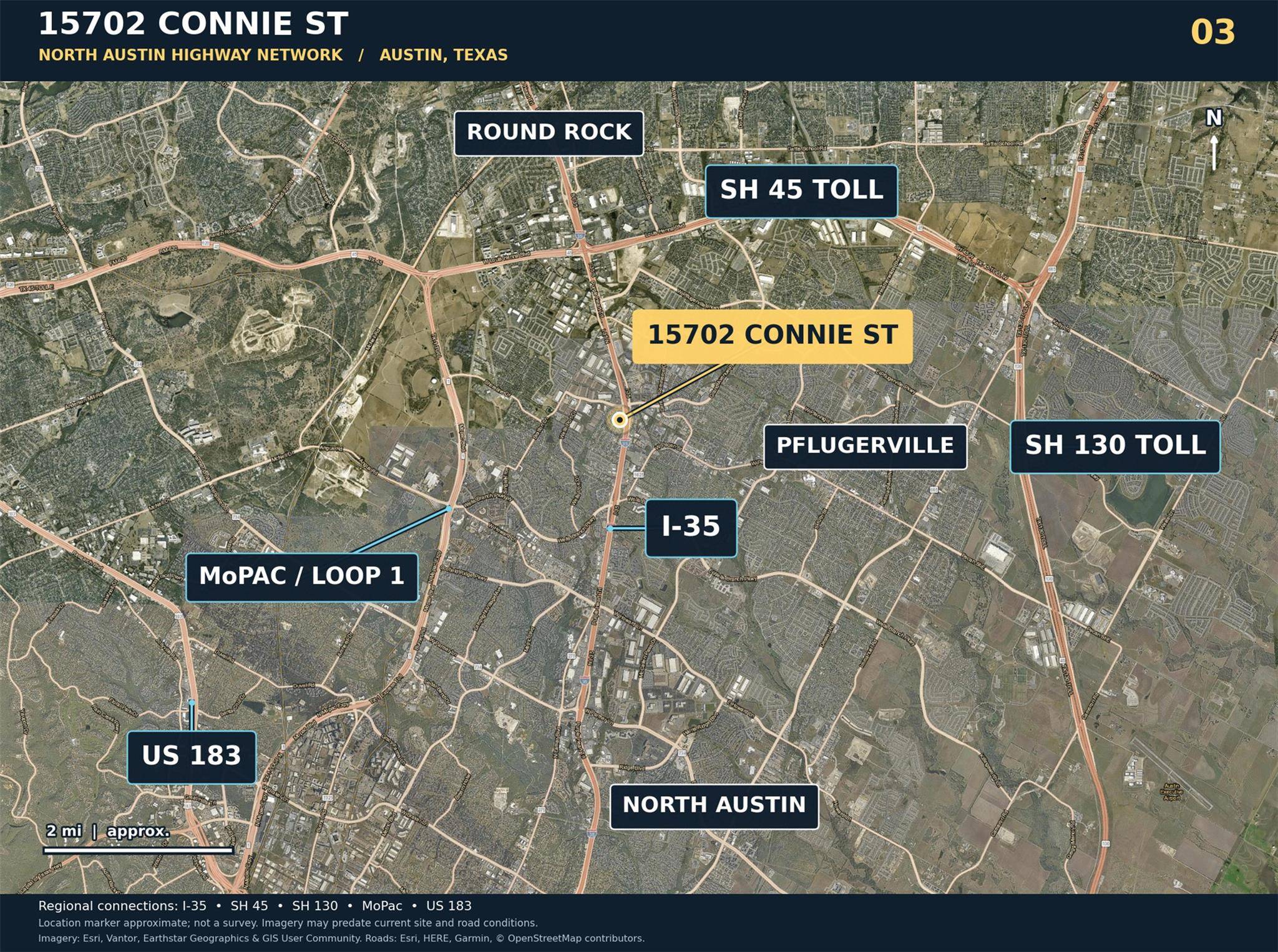 15702 Connie ST, Austin, TX 78728