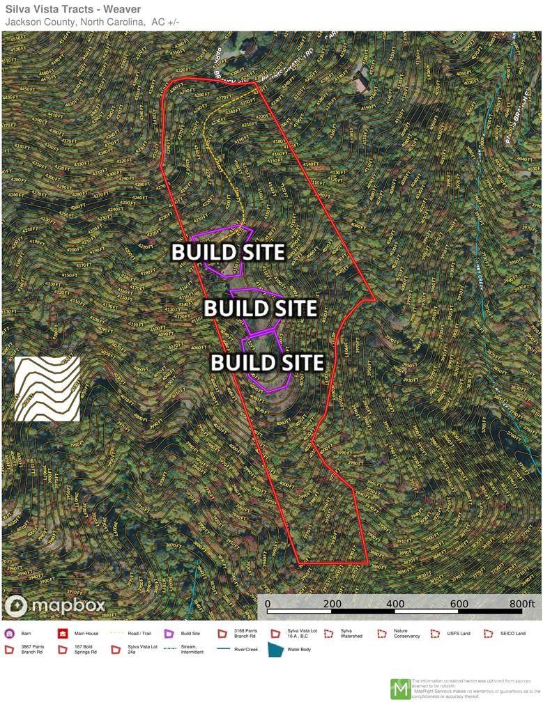 3867 Parris Branch RD #Tract B, Sylva, NC 28779