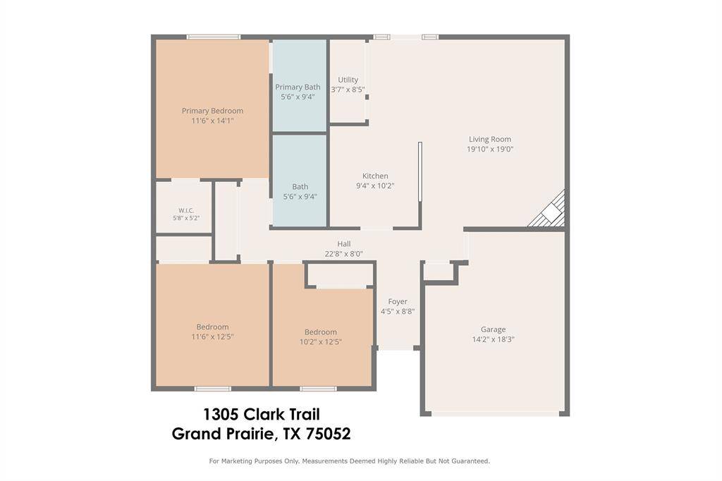 1305 Clark Trail, Grand Prairie, TX 75052