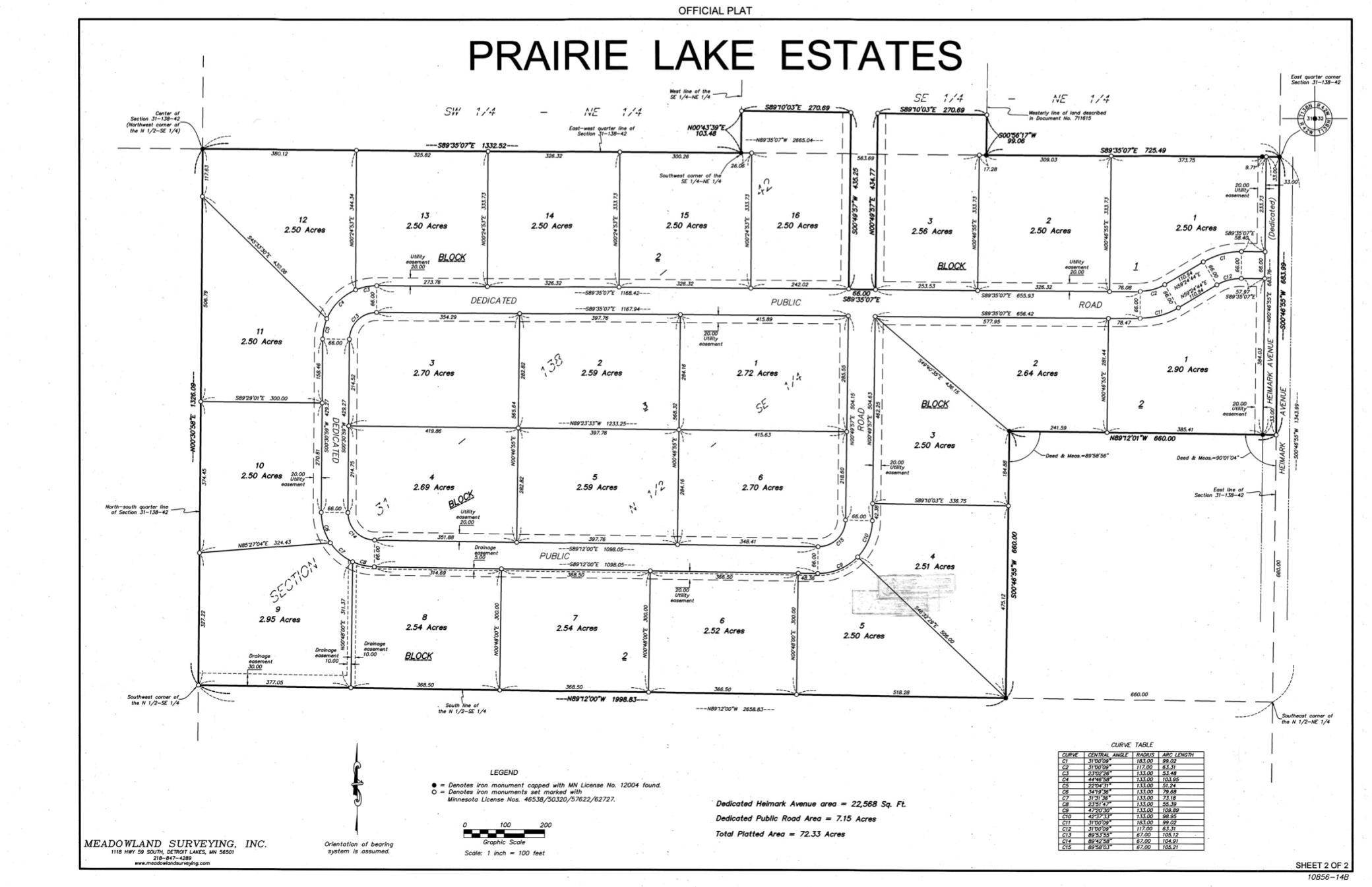 Blk 2 Lot 1 Prairie Lake Estates, Audubon, MN 56511