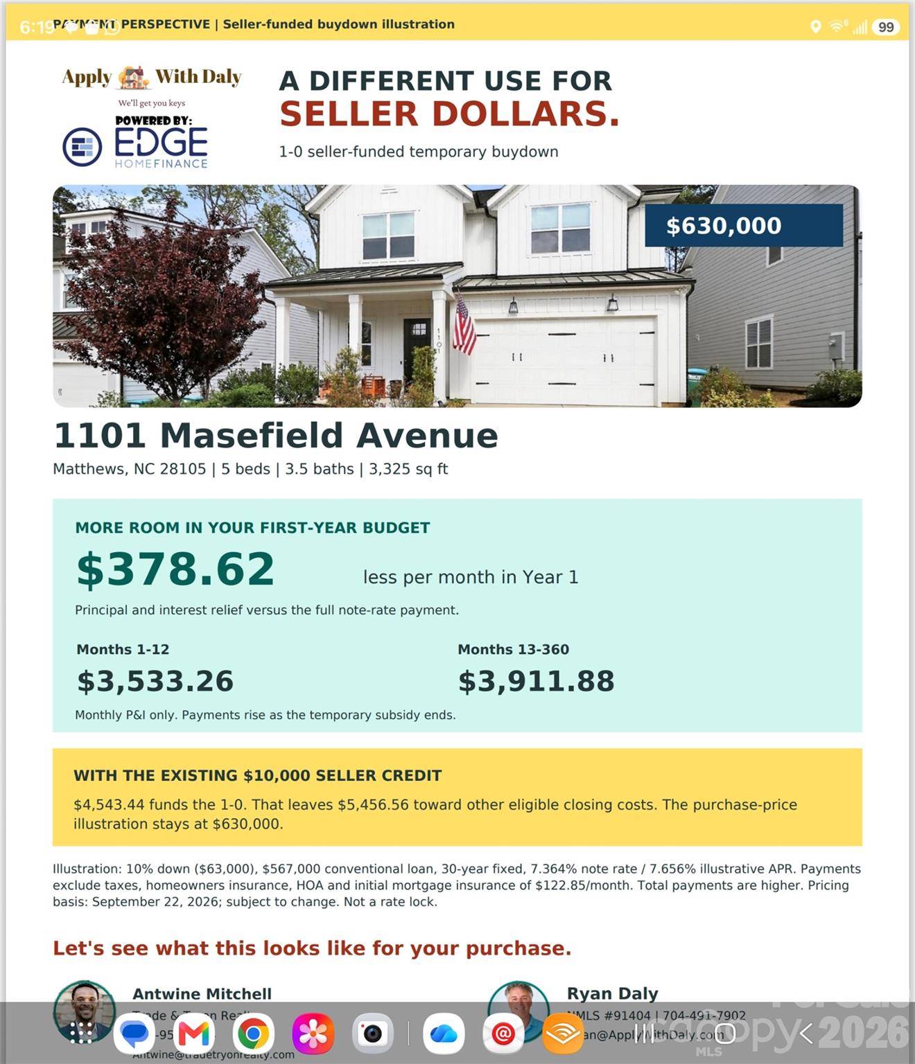 1101 Masefield AVE, Matthews, NC 28105