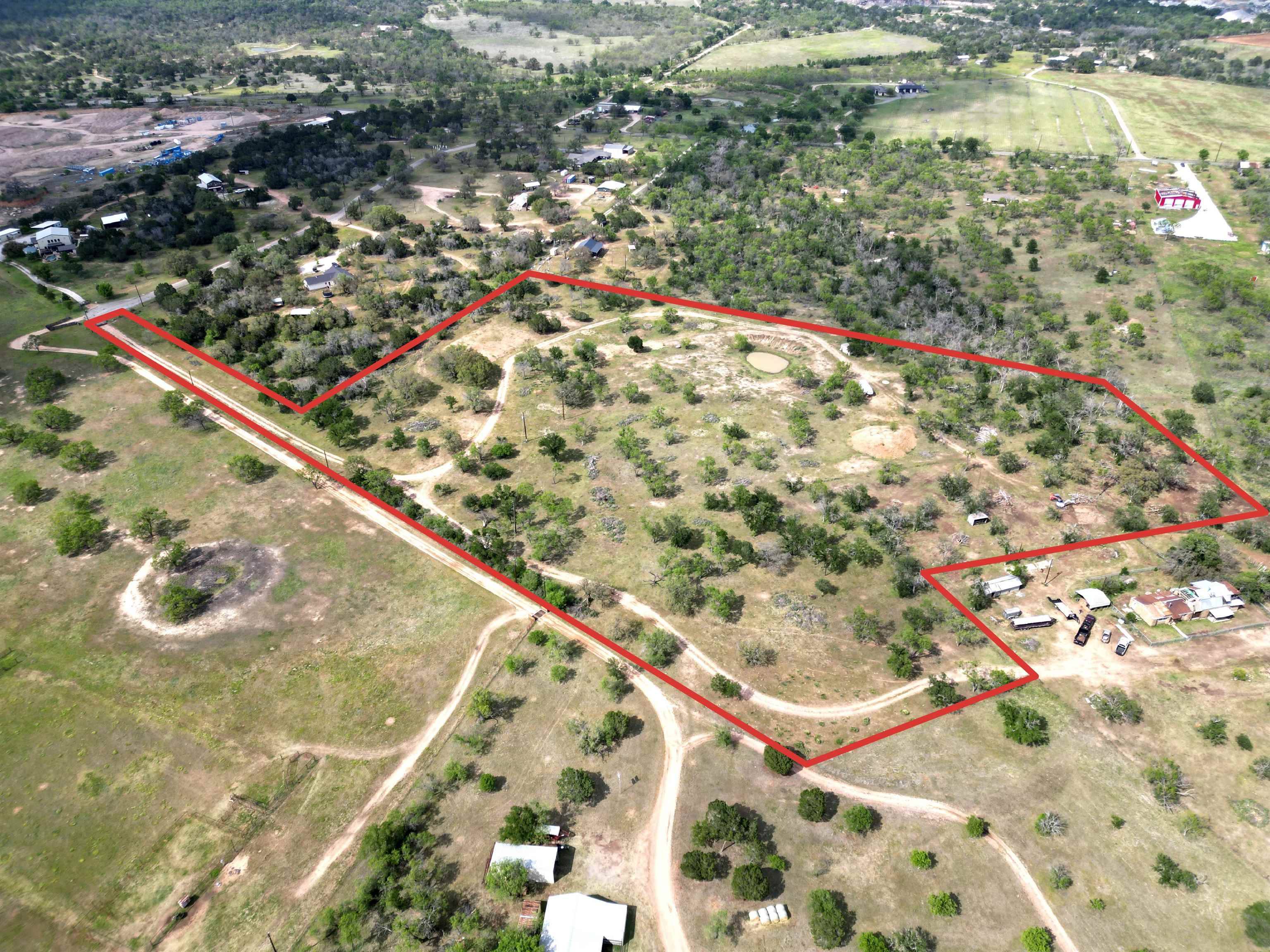 Lot 7R 13.37 ac LOS ENCINOS, Marble Falls, TX 78654