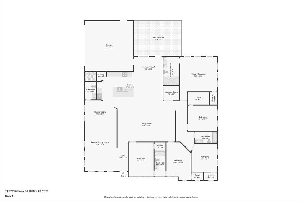 3337 Whirlaway Road, Dallas, TX 75229