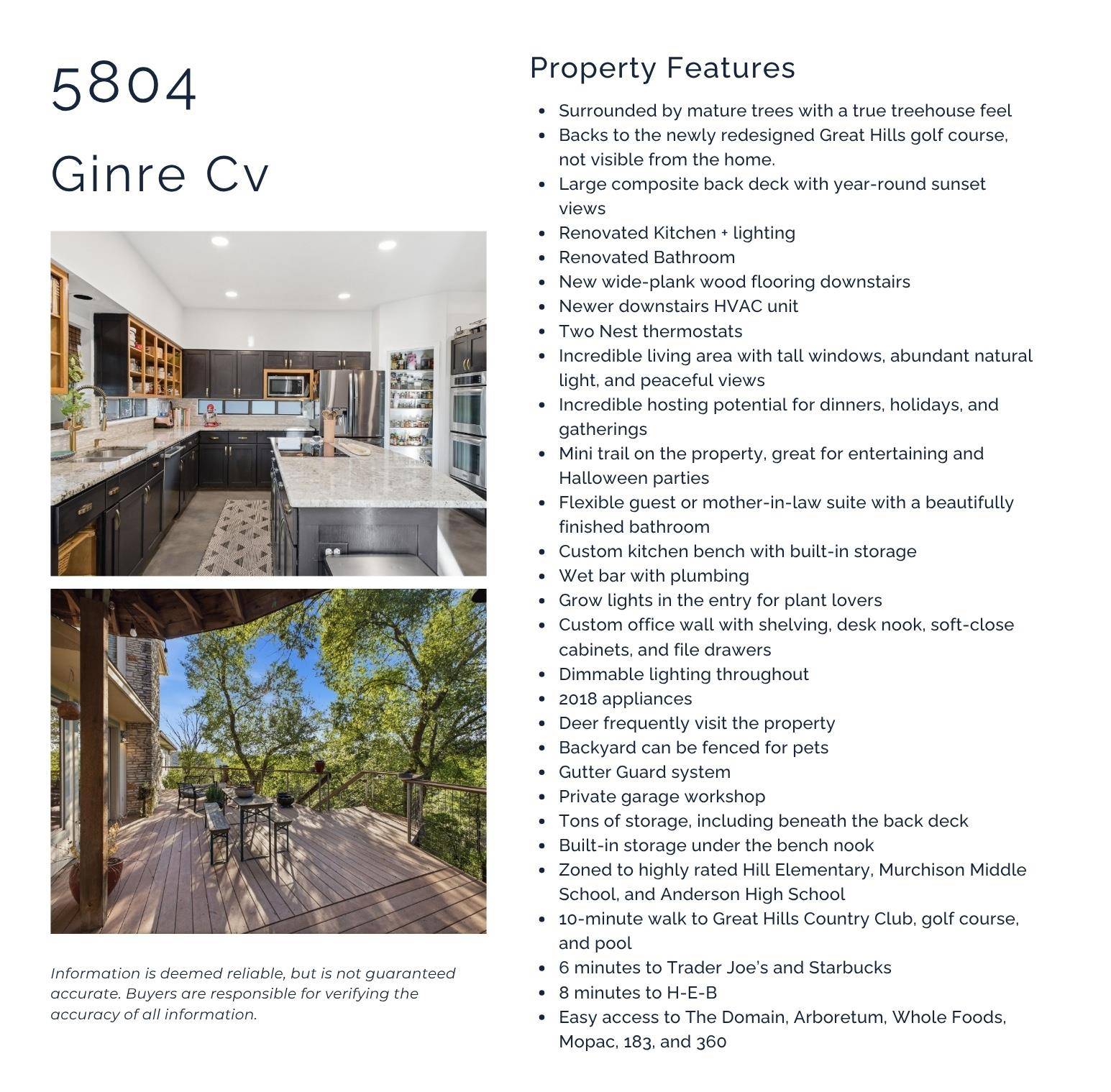 5804 Ginre CV, Austin, TX 78759