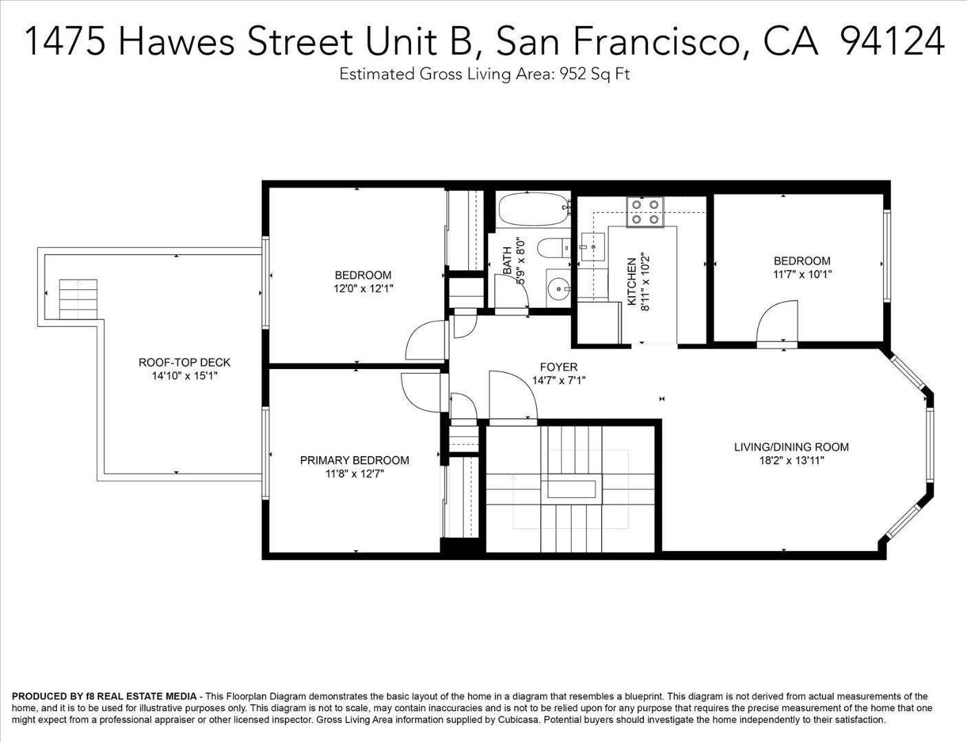 San Francisco, CA 94124,1475 Hawes ST B