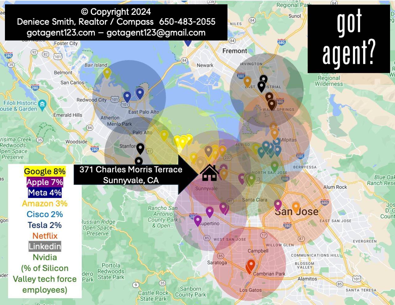 Sunnyvale, CA 94085,371 Charles Morris TER