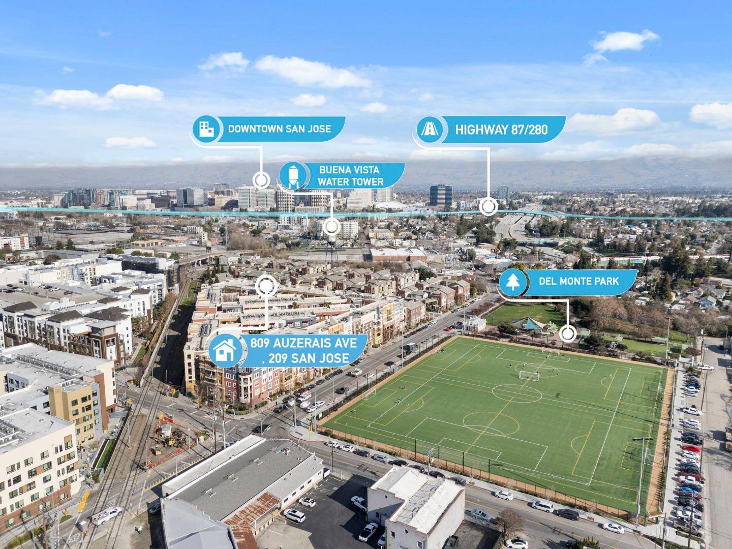 San Jose, CA 95126,809 Auzerais 209