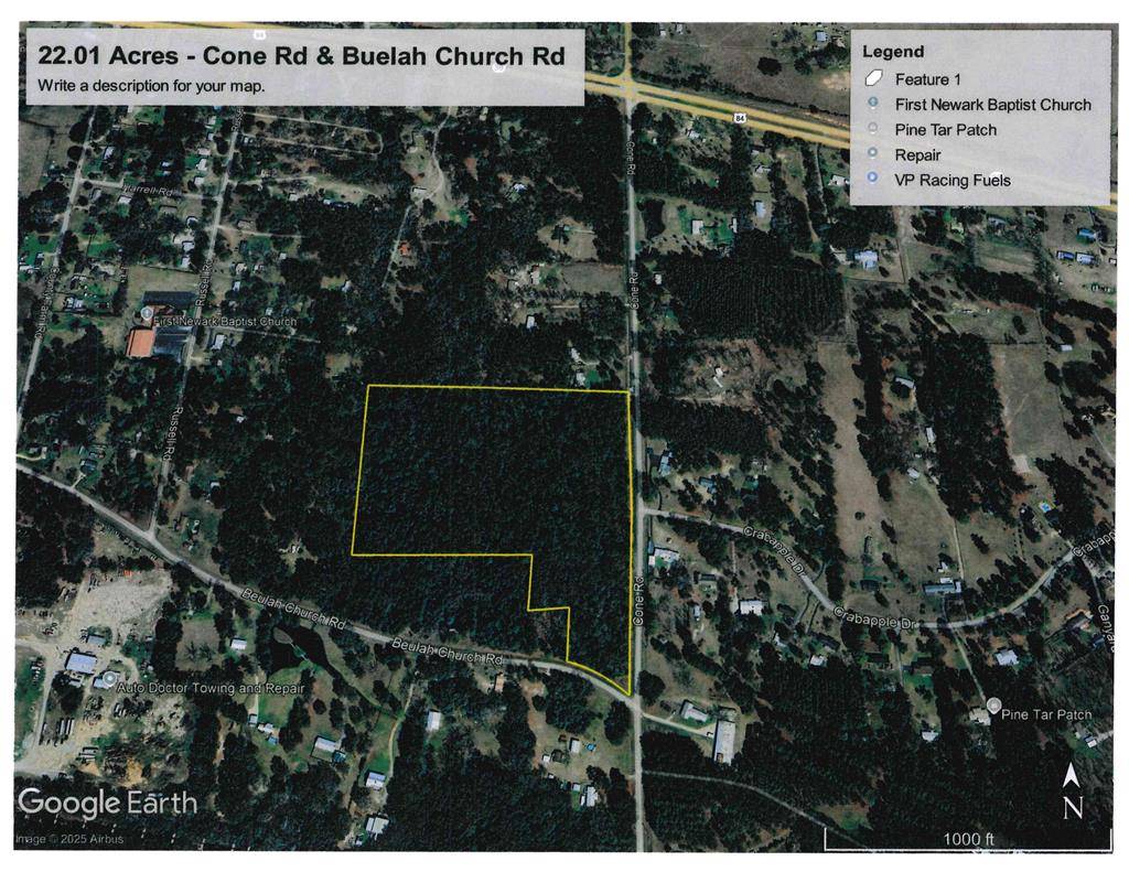 Thomasville, GA 31757,00 Cone Road & Beulah Church Road