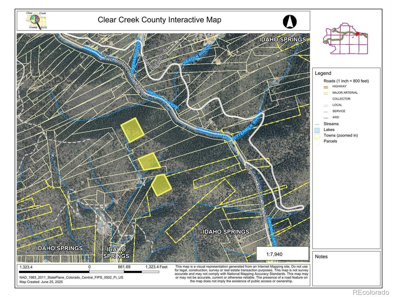 Idaho Springs, CO 80452,Clear Creek North