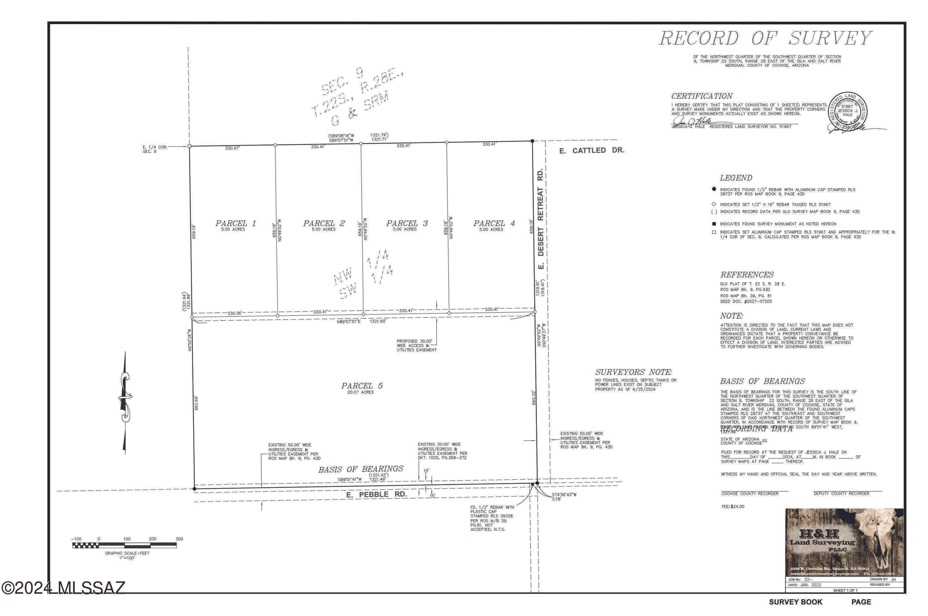 Douglas, AZ 85607,20 Acres E Mud Springs Lot 5 Road #5