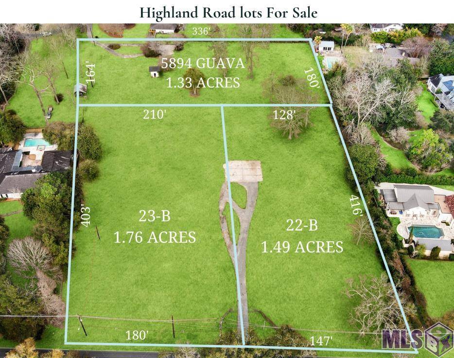 Baton Rouge, LA 70808,LOT 23-B HIGHLAND RD