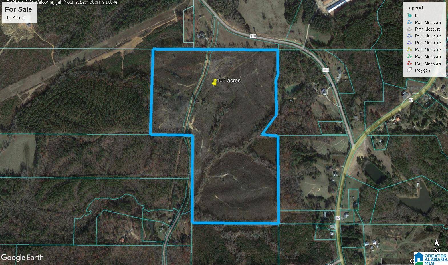 Roanoke, AL 36274,COUNTY ROAD 701 #100 Ac.