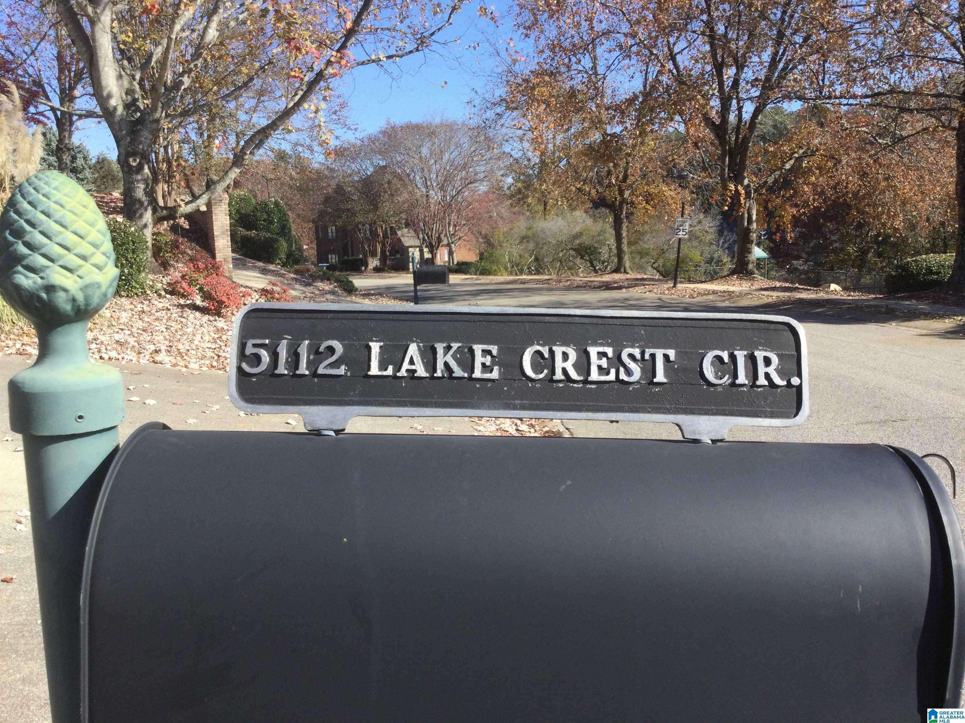 Hoover, AL 35226,5112 LAKE CREST CIRCLE