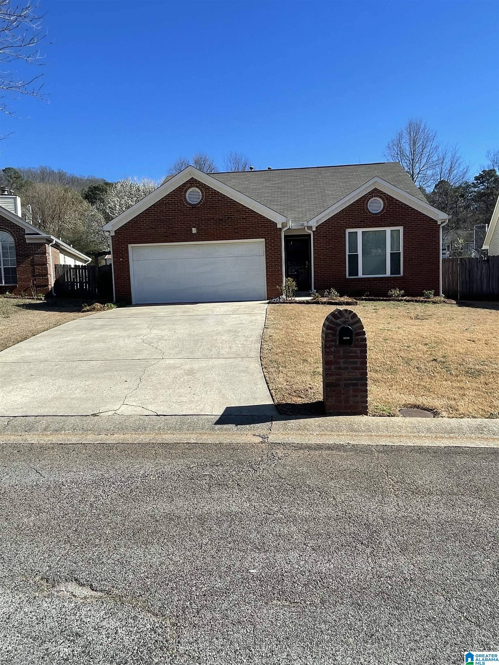 Birmingham, AL 35235,4229 PEBBLE GARDEN WAY