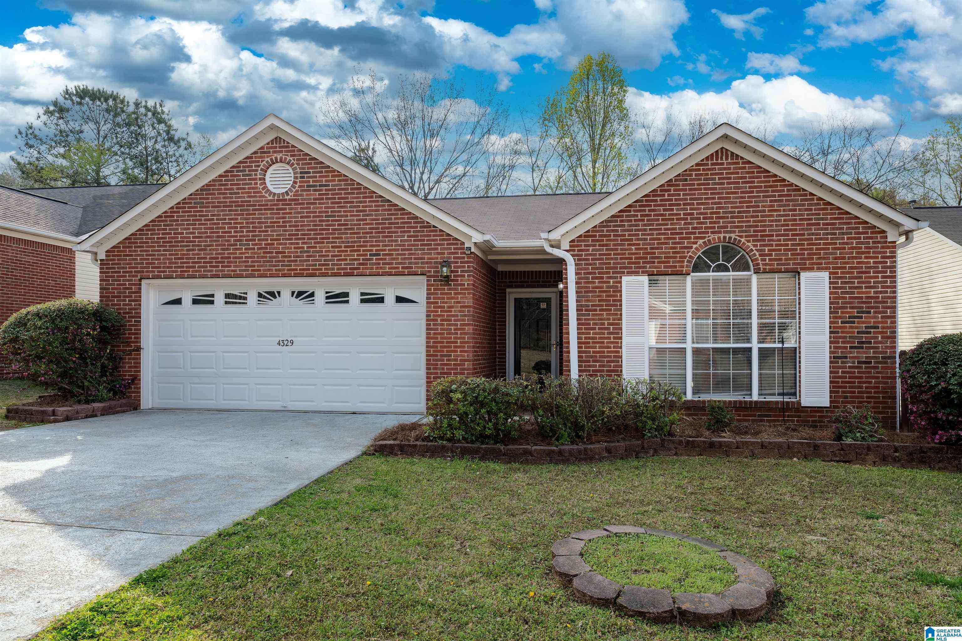 Birmingham, AL 35235,4329 PEBBLE GARDEN COURT
