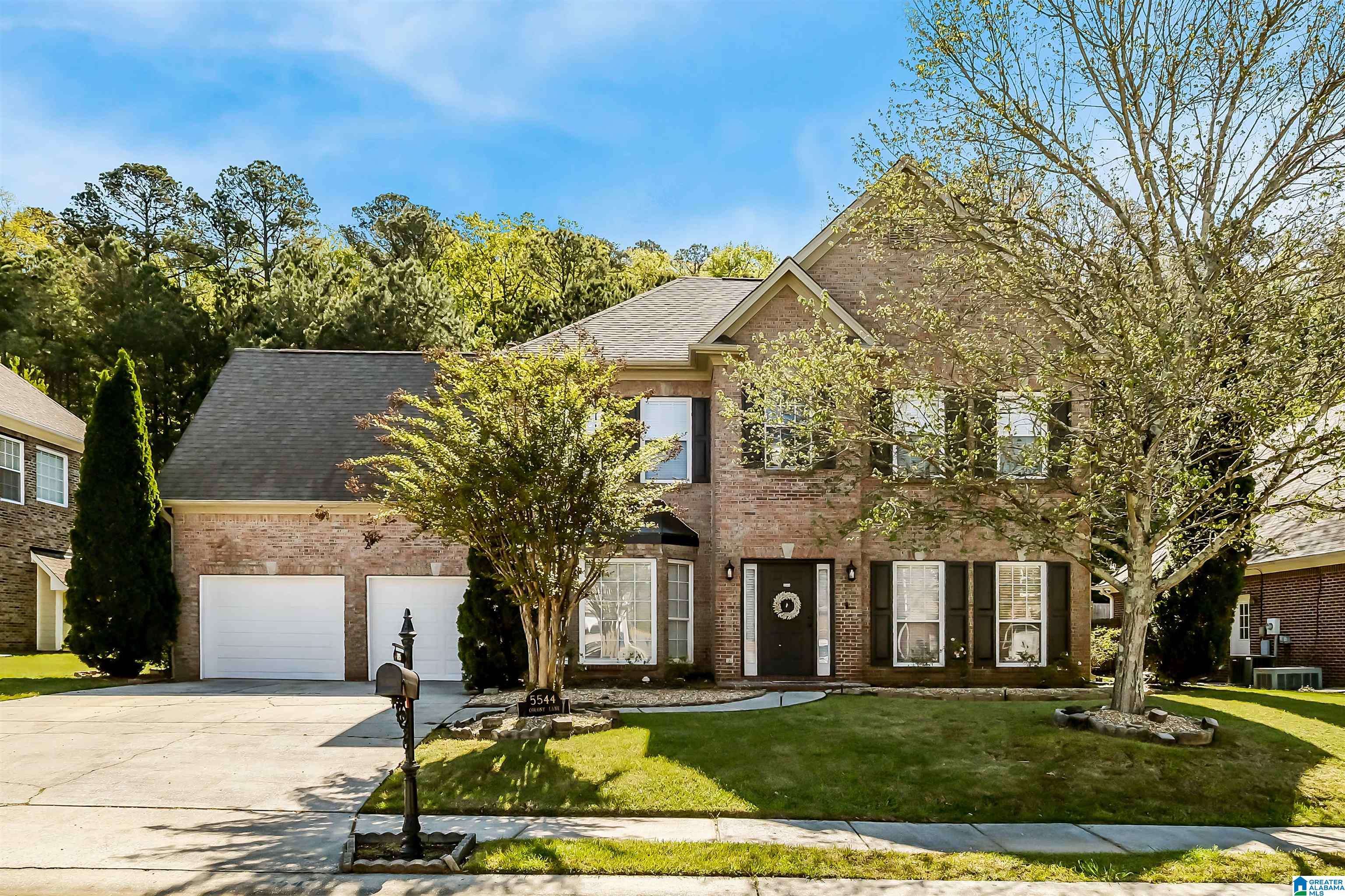 Hoover, AL 35226,5544 COLONY LANE