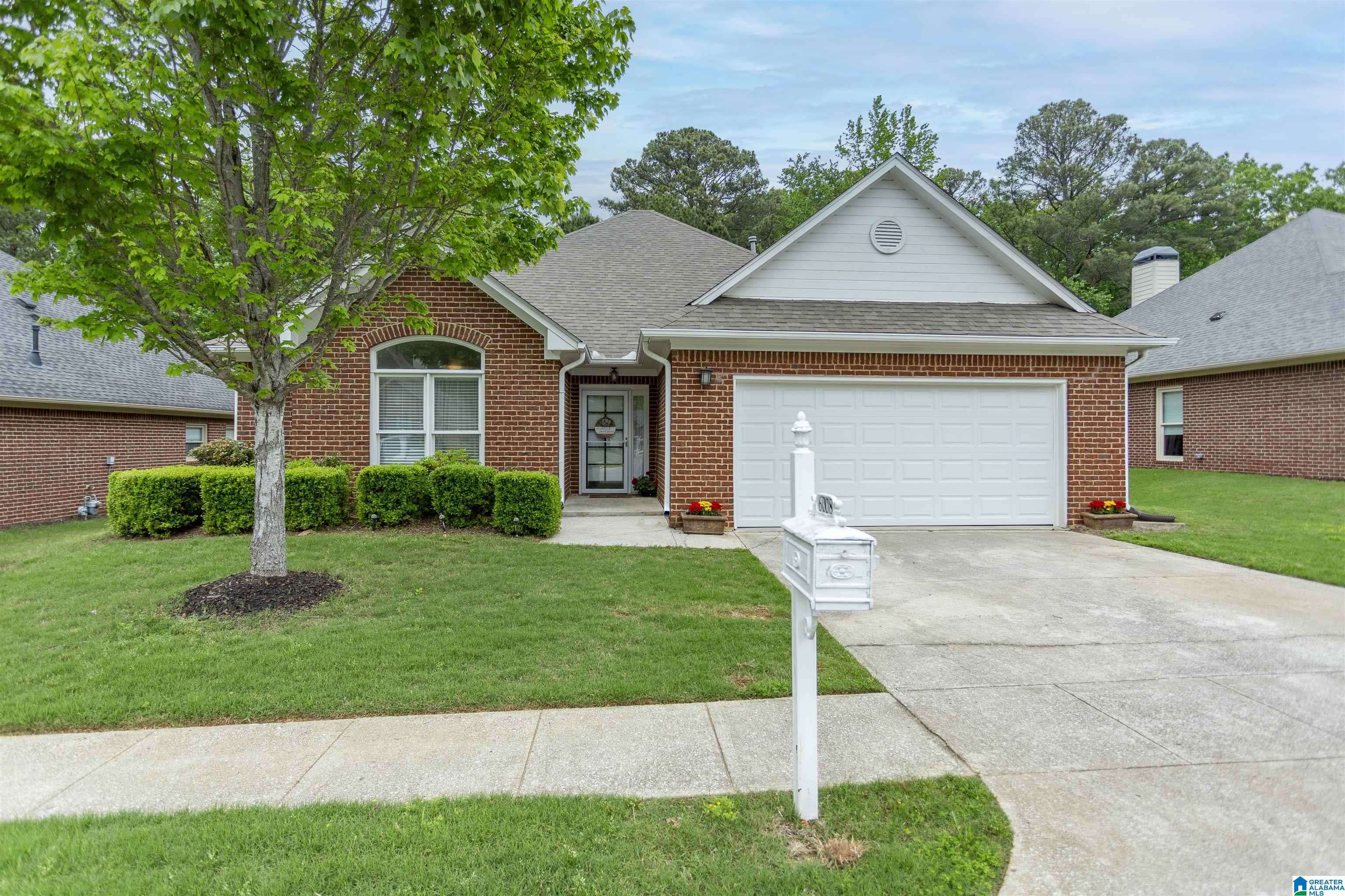 Hoover, AL 35242,6008 MILL CREEK DRIVE