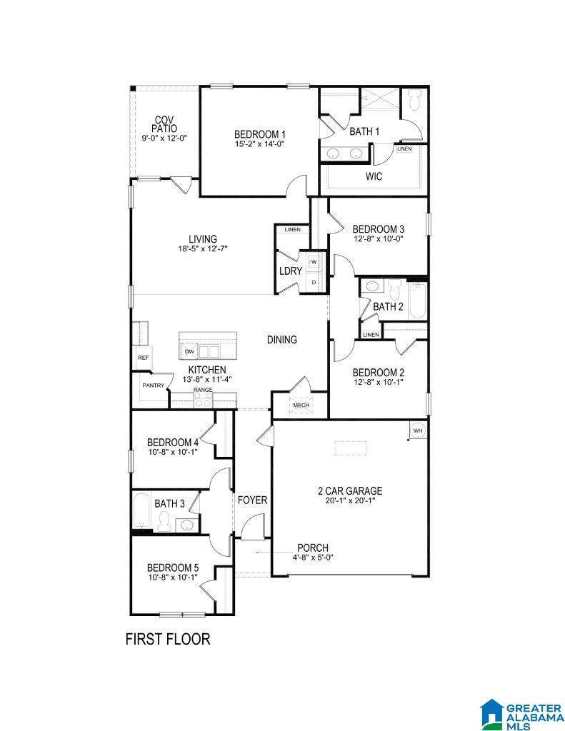 Mount Olive, AL 35117,4092 BROOKSIDE DRIVE