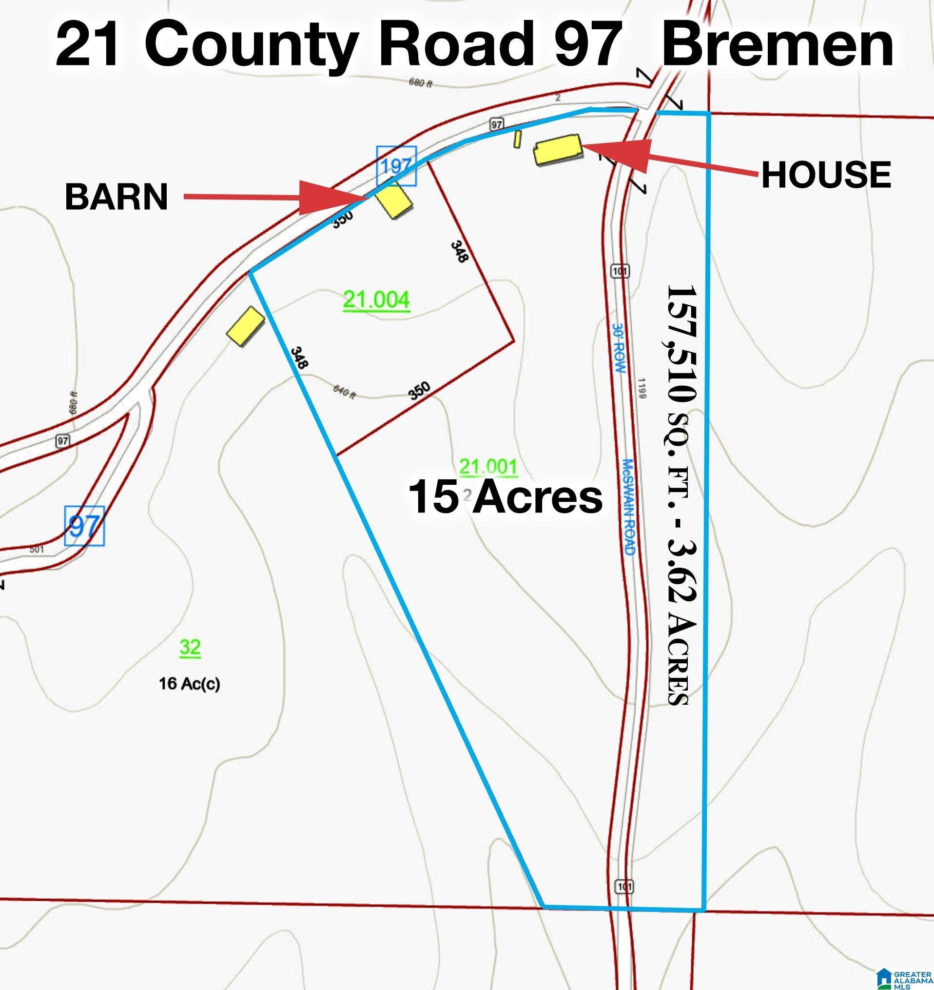 Bremen, AL 35033,21 COUNTY ROAD 97