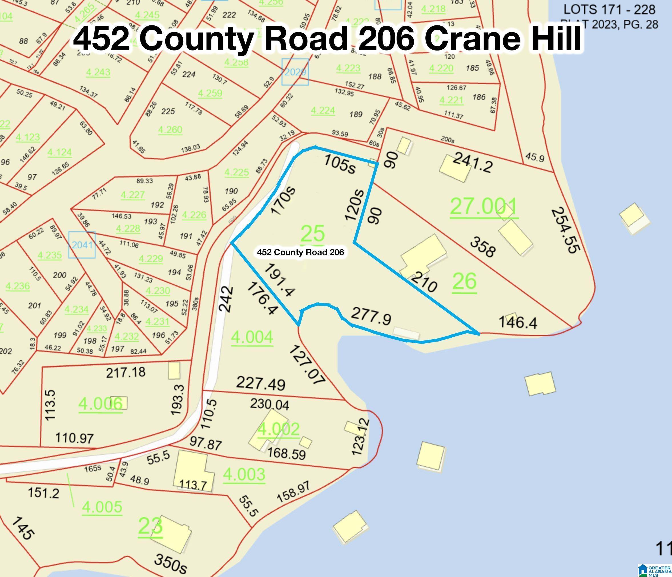 Crane Hill, AL 35053,452 COUNTY ROAD 206 #None