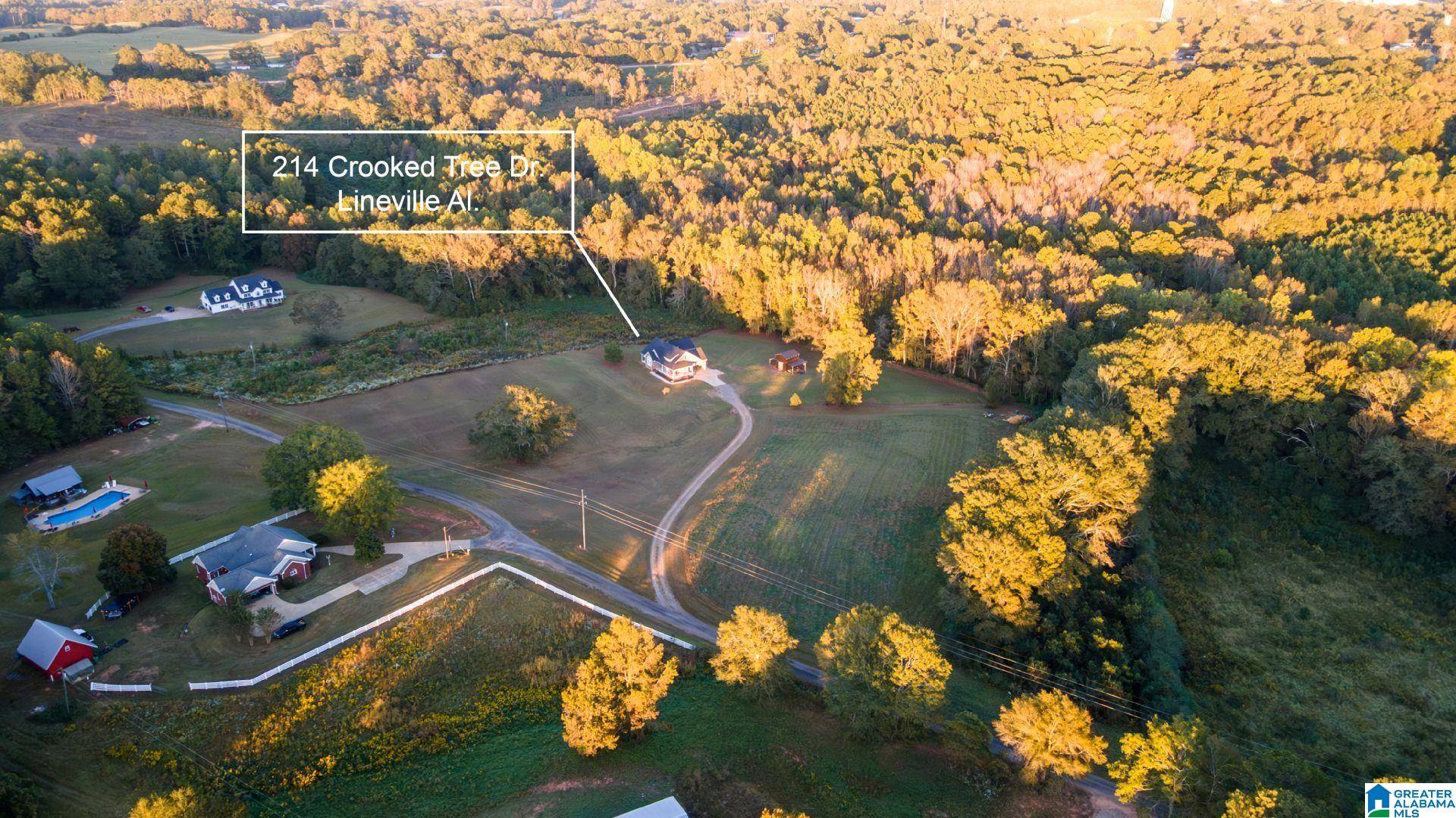 Lineville, AL 36266,214 CROOKED TREE DRIVE