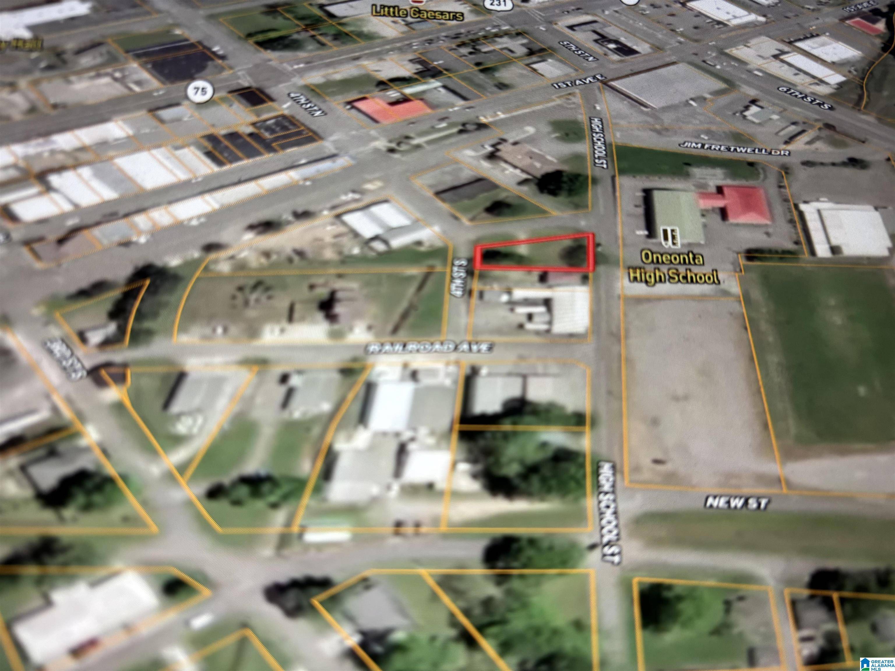 Oneonta, AL 35121,HIGH SCHOOL STREET #.20 acres