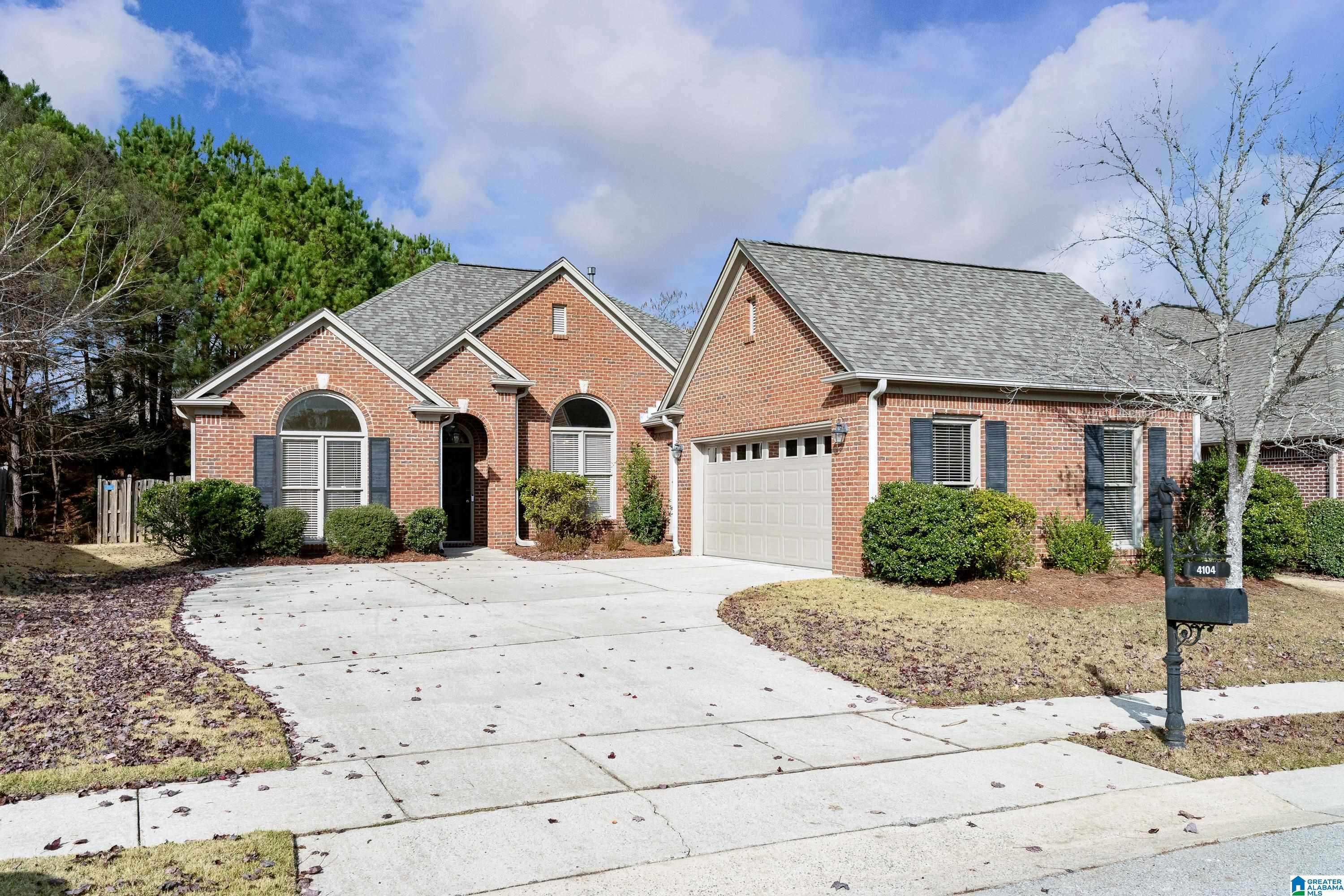 Hoover, AL 35242,4104 CROSSINGS LANE