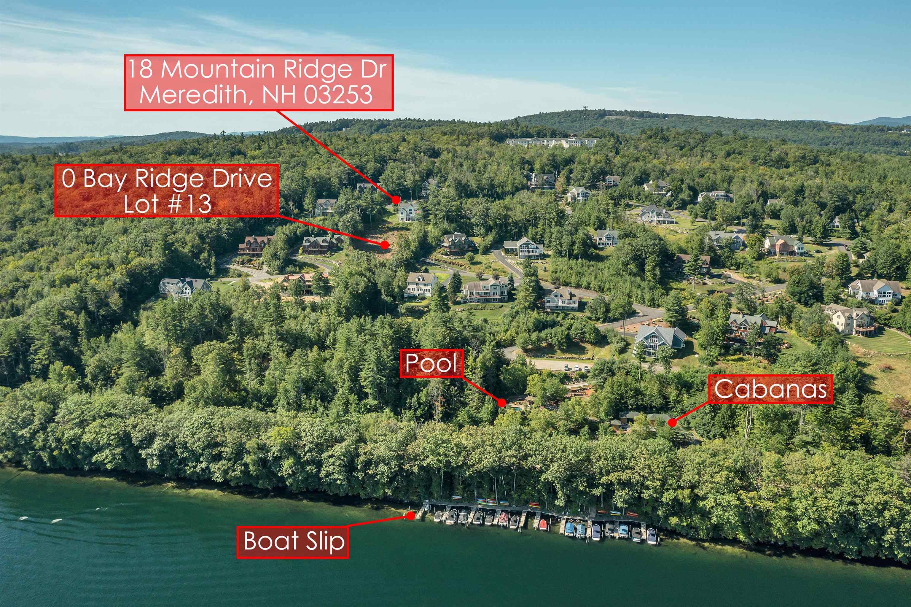 Meredith, NH 03253,18 Mountain Ridge and 13 Bay Ridge DR