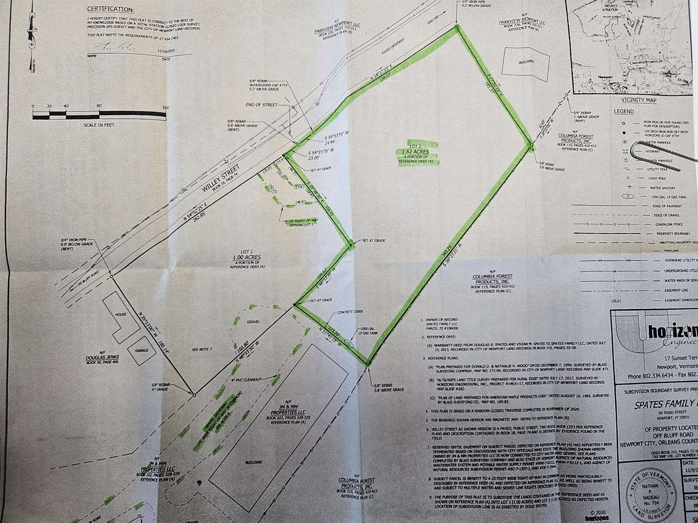 Newport City, VT 05855,0 Bluff RD #Lot #2