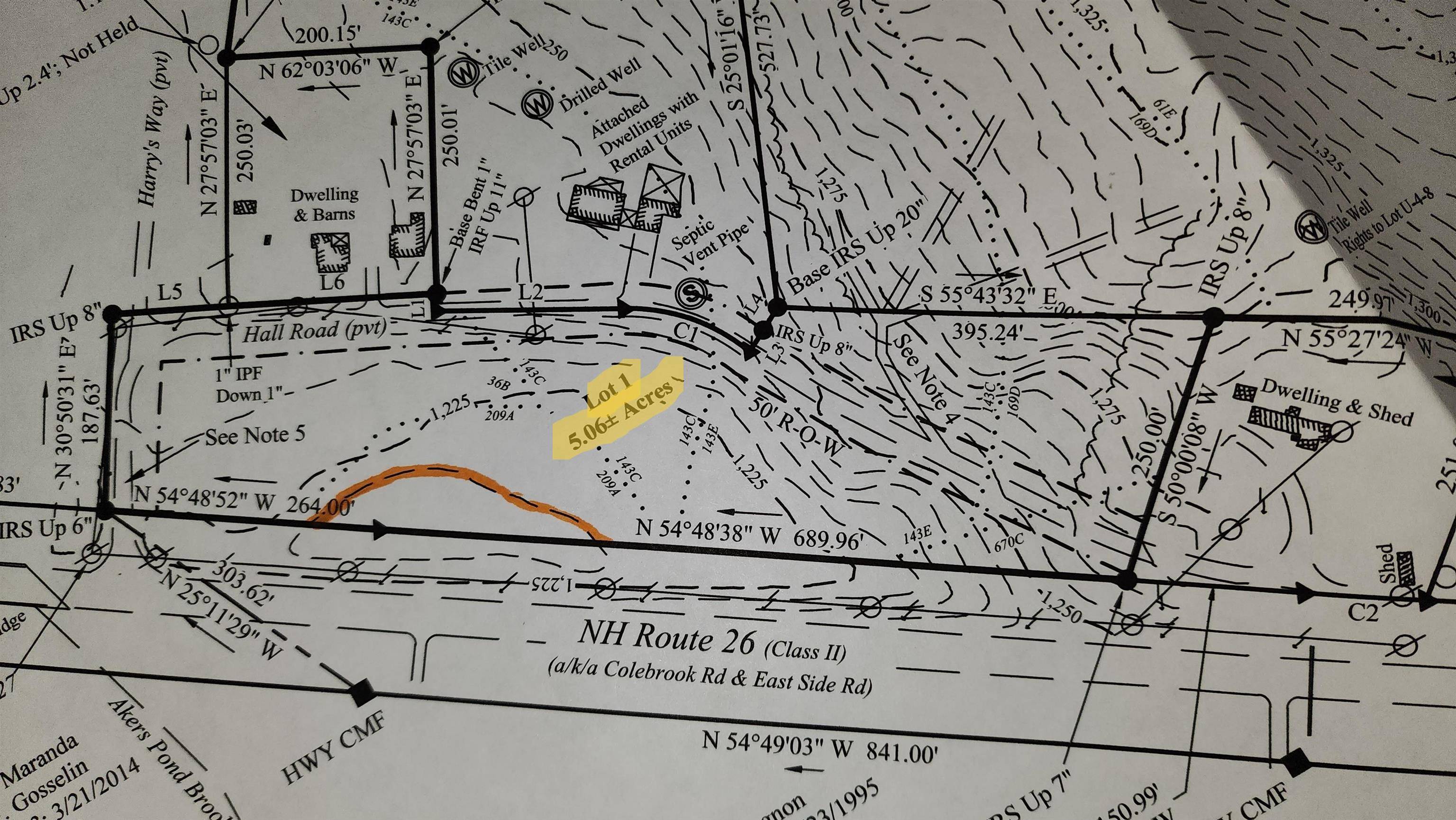 Errol, NH 03579,2 Hall RD