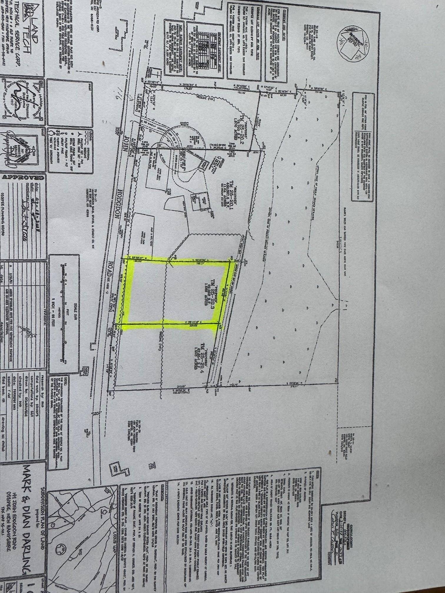 Ossipee, NH 03864,Lot 20.3(TM4) John Hodgdon RD