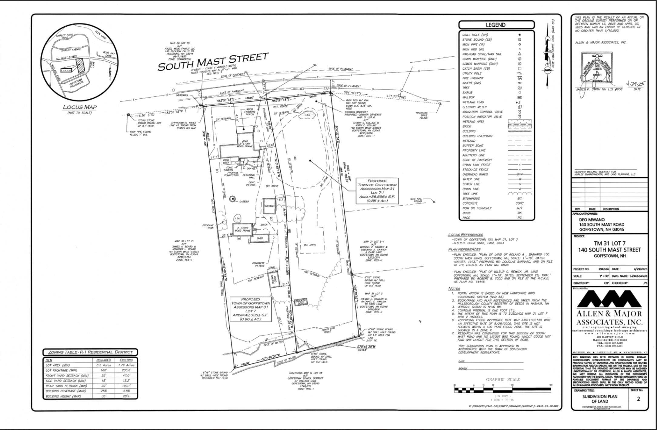 Goffstown, NH 03045,140 South Mast ST