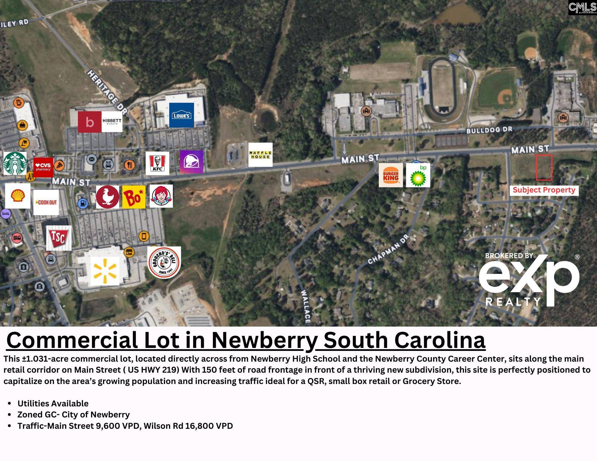 Newberry, SC 29108,0 Main St/Hwy 219